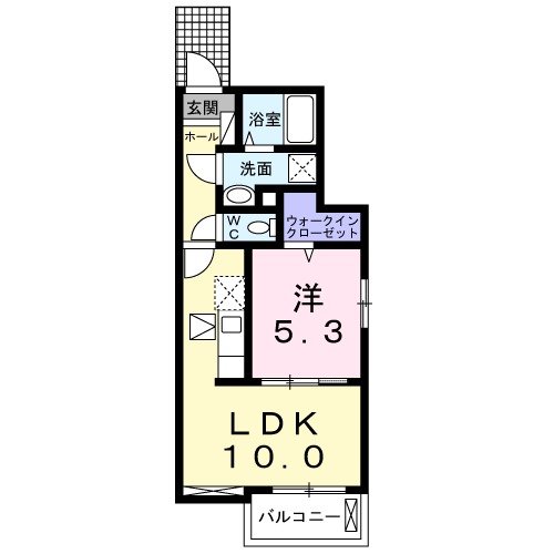 ベルメゾンイーストの間取り
