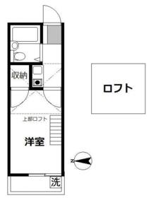 レオパレスクワハラの間取り