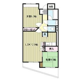 鶴見イーストリバーの間取り