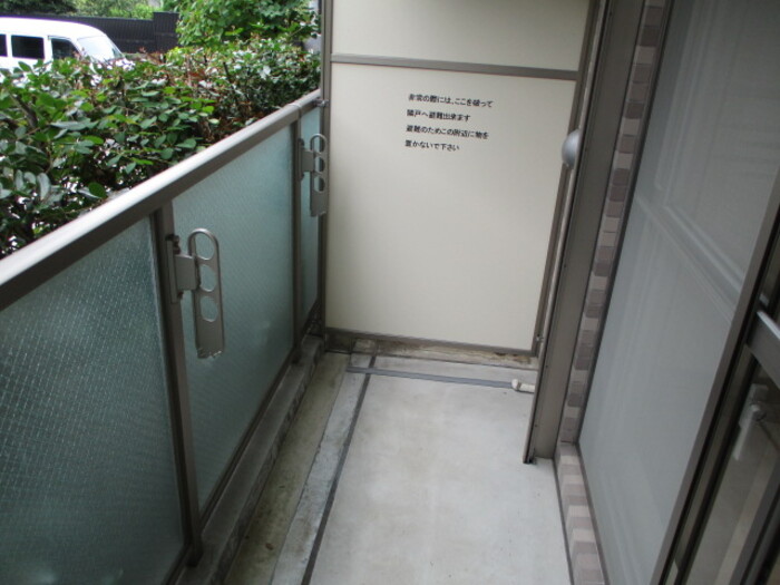 12/26 バルコニー