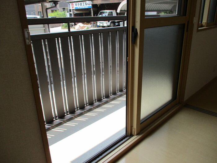 12/25 バルコニー