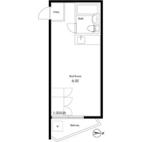 メゾン・ド・マドリエ・0305号室の間取り