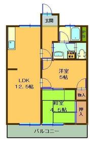 ハイツリビエールの間取り