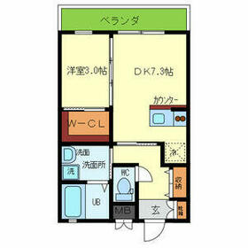 Forest court Sanponの間取り