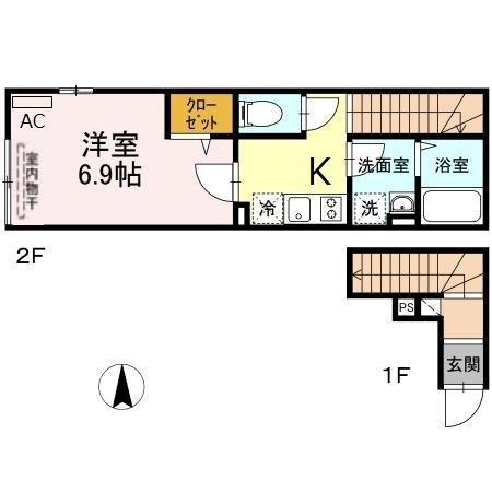 MIJAS kameari-ESTEの間取り