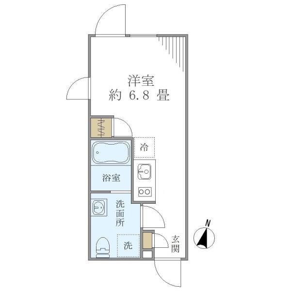 FARE代々木の間取り
