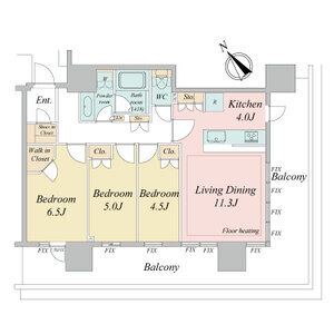 NAGOYA the TOWER(ナゴヤザタワー)の間取り