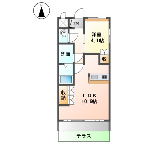 エスタジールの間取り