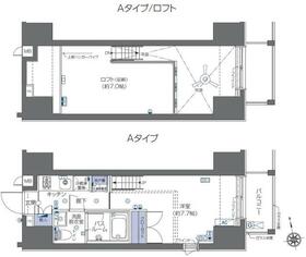 ＺＯＯＭ六本木・601号室の間取り