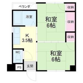コーポラス大塚の間取り