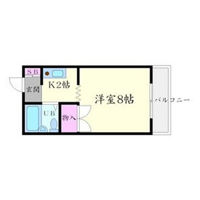 シャルムハイツ小野原の間取り