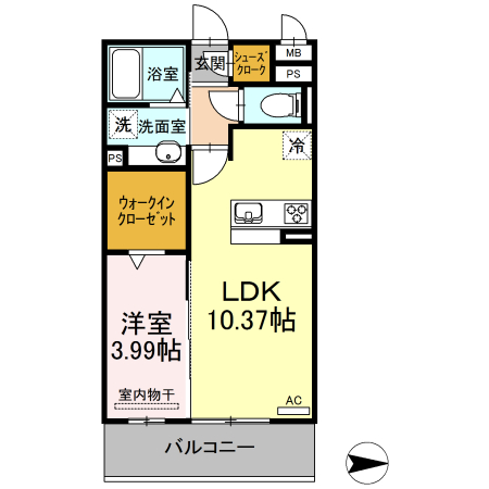 サンライフ黄金の間取り