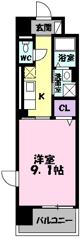 メゾン フォルテの間取り