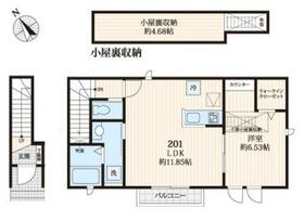 (仮称)市川市平田3丁目アパートの間取り