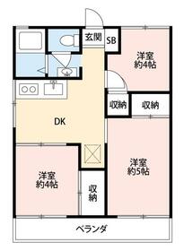 サンハイム(平塚)の間取り