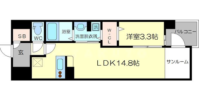 COCOMARINIの間取り