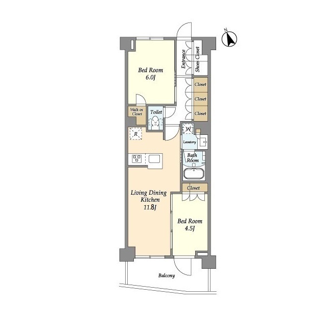 グランカーサ溝の口の間取り