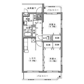 ショコラ ブランの間取り