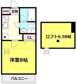 リッツ一番館の間取り