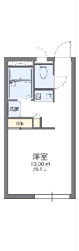 レオパレスヴィーブルの間取り