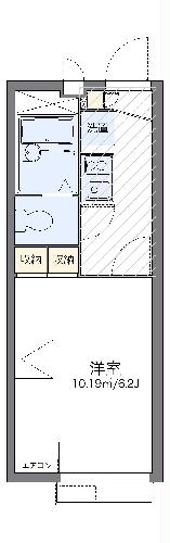 レオパレスYUTAKA Sの間取り