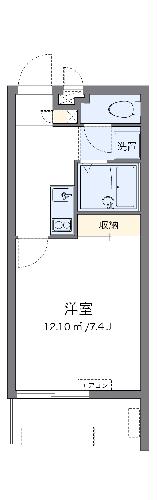 クレイノハピネスⅡの間取り