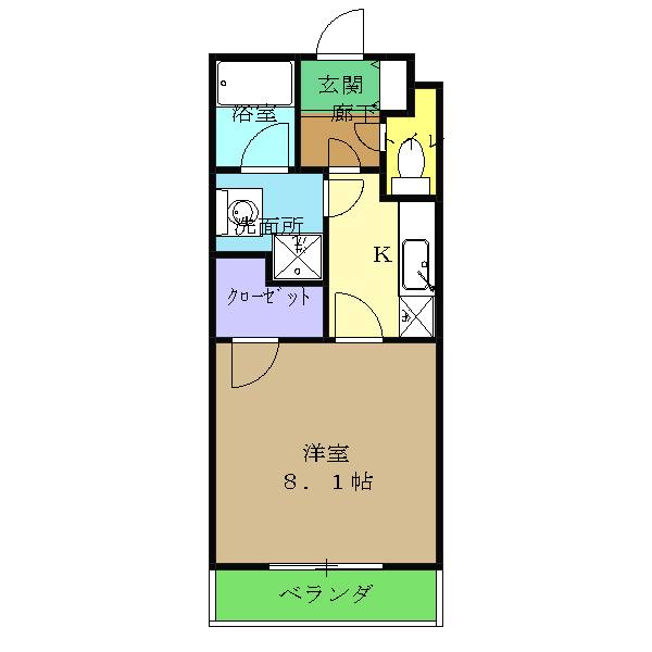 シャンフィオーレの間取り
