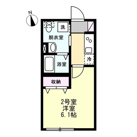 ベイルーム横須賀鷹取の間取り