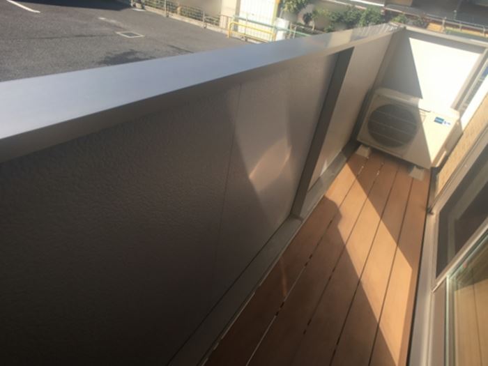 12/26 バルコニー