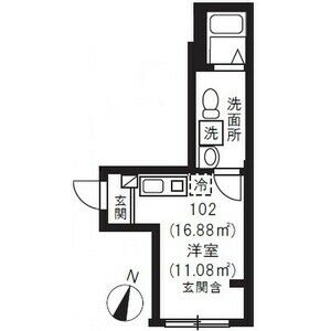 ブランドール坂下三丁目の間取り