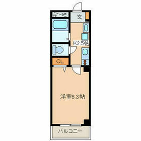 第二アルレ堀之内の間取り