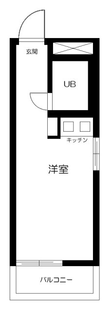 東山の完工年月(1983年9月)築の賃貸マンションの間取り