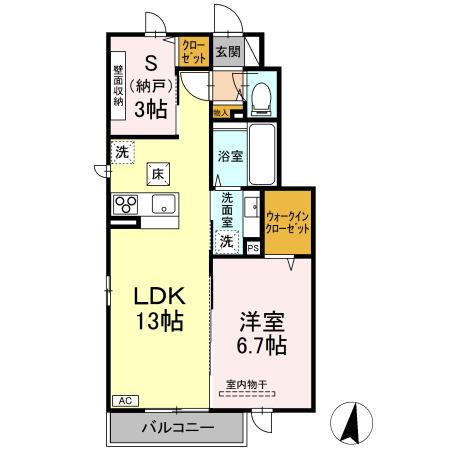 ブランヴェールの間取り