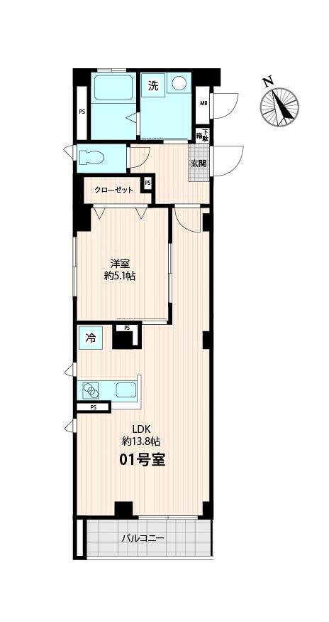 メゾン クラの間取り