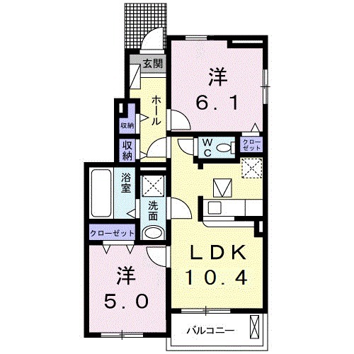 グレイス レジデンスの間取り