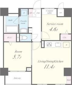 ドゥ セレニテの間取り