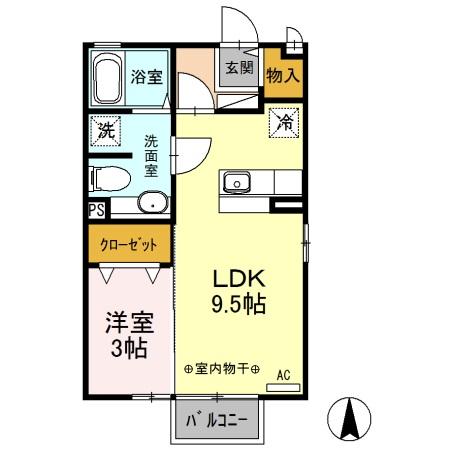 アヴァンギャルドの間取り