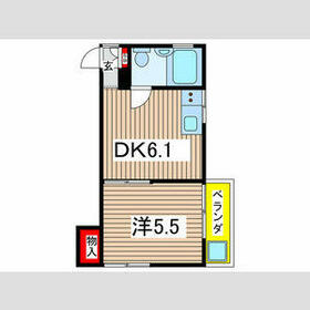 国立ホームズの間取り