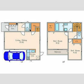 六本木7丁目戸建の間取り