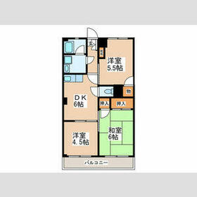 グリーンハイツ佳秀の間取り