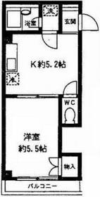 ベルフォーレ・K3の間取り