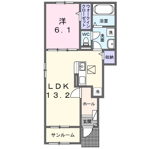 フィエルテの間取り