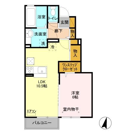 ウィル コスモの間取り