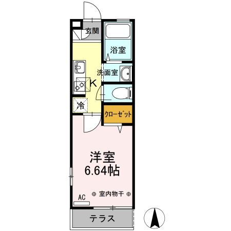 at park Cの間取り
