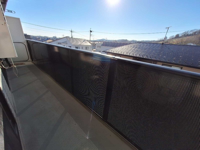 12/23 バルコニー