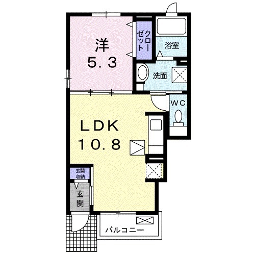 グレイスサイトEの間取り