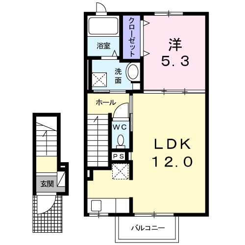 グレイスサイトEの間取り