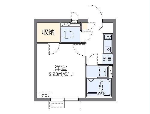 レオネクストエステーラⅡの間取り
