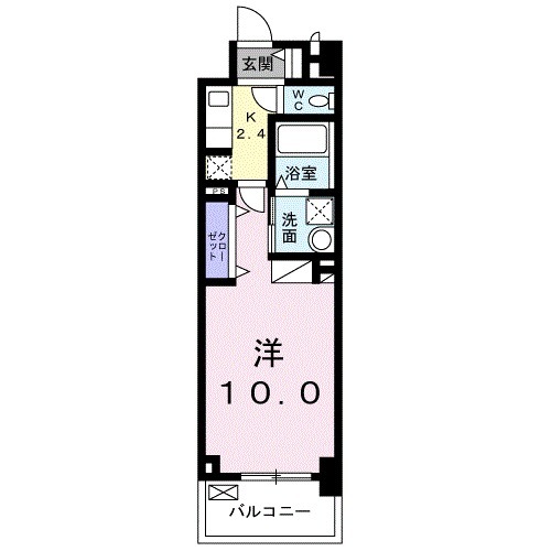 トゥジュール T.Yの間取り