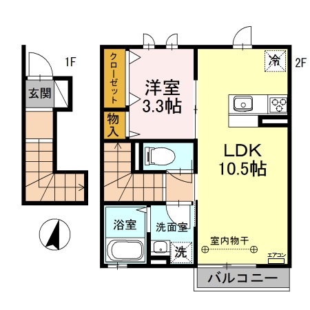 タカラコートの間取り